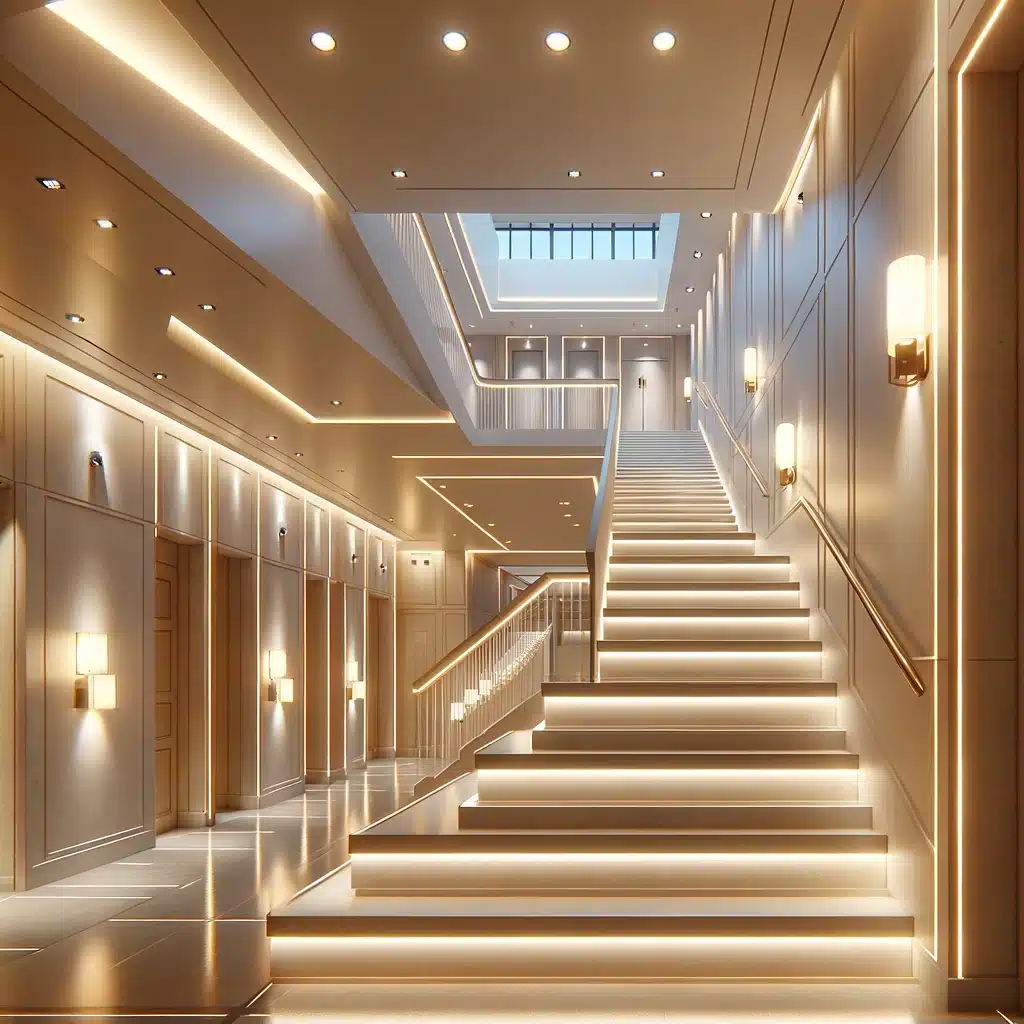 iluminating stairways