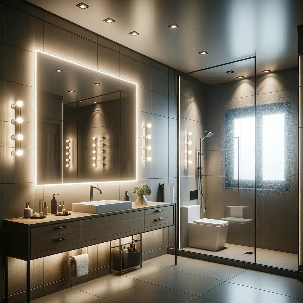practical bathroom lighting